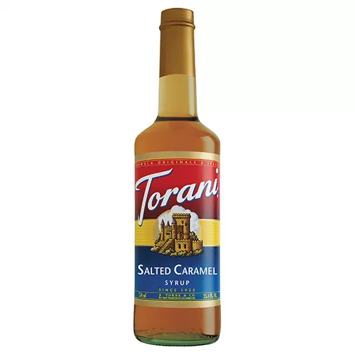 Torani Salted Caramel Syrup - 750 ml Bottle
