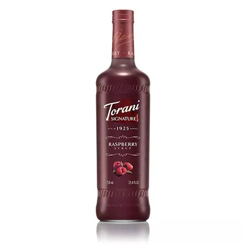 Torani Signature Raspberry Syrup - 750 ml Bottle