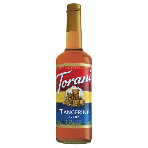 Torani Tangerine Syrup - 750 ml Bottle