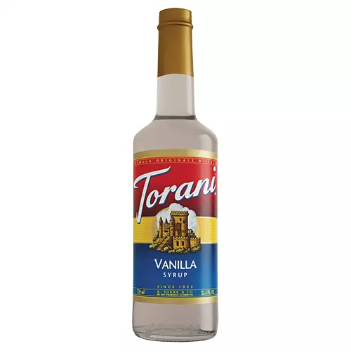 Torani Vanilla Syrup - 750 ml Bottle