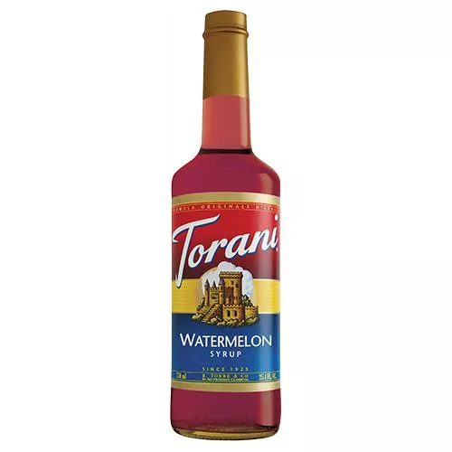 Torani Watermelon Syrup - 750 ml Bottle