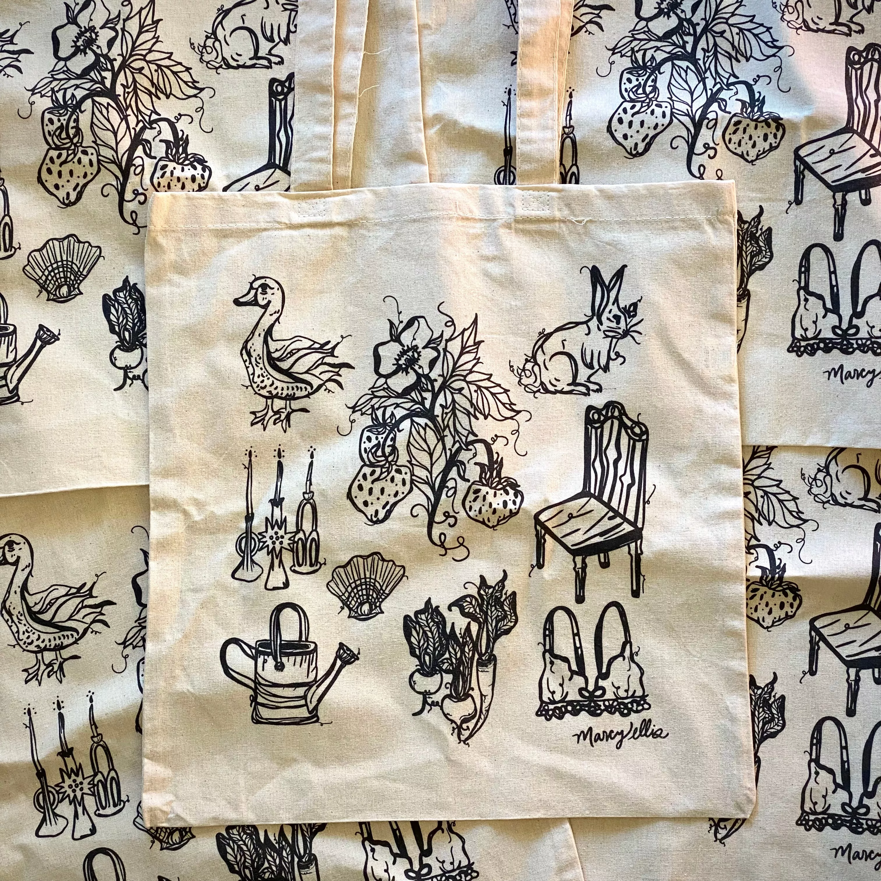 Tote Bags by Marcy Ellis