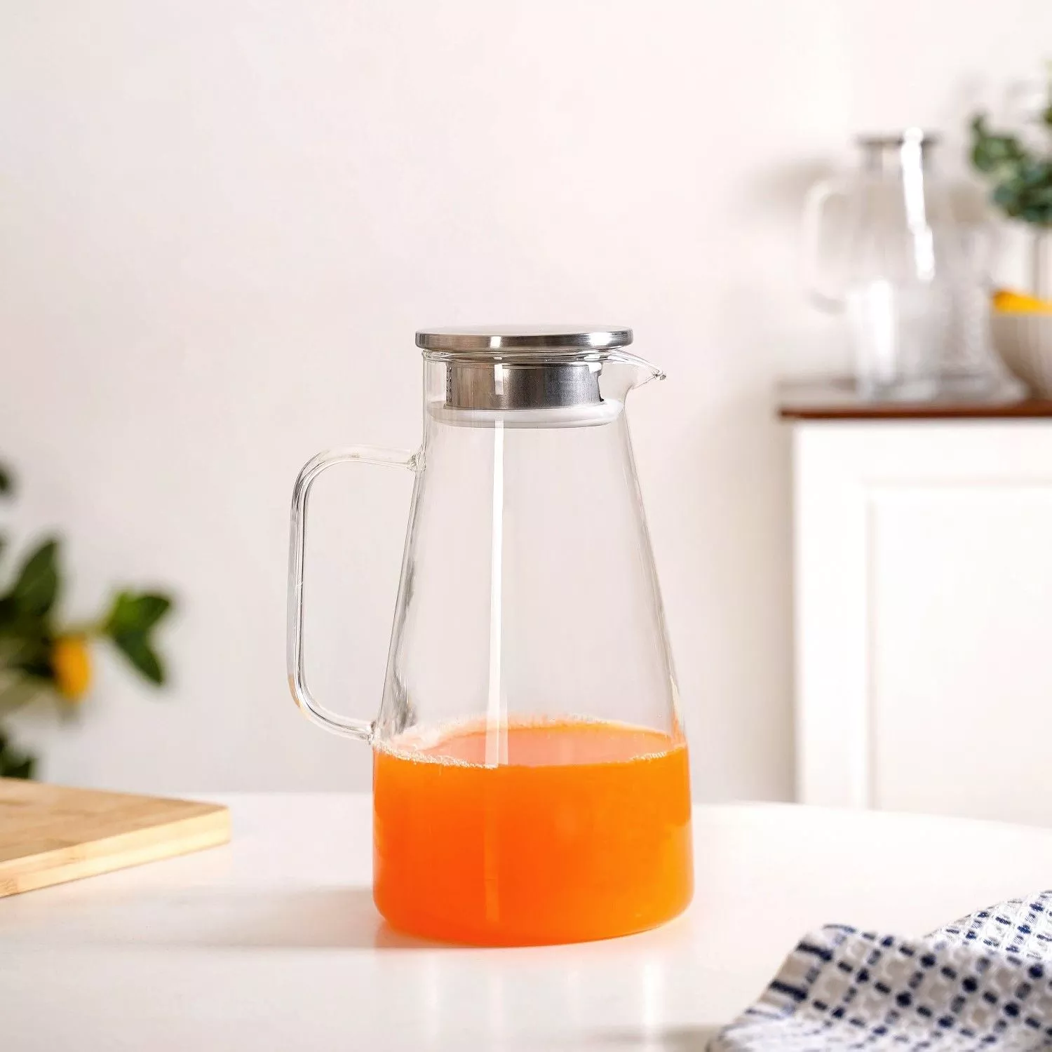Transparent Glass Jug 1850ml