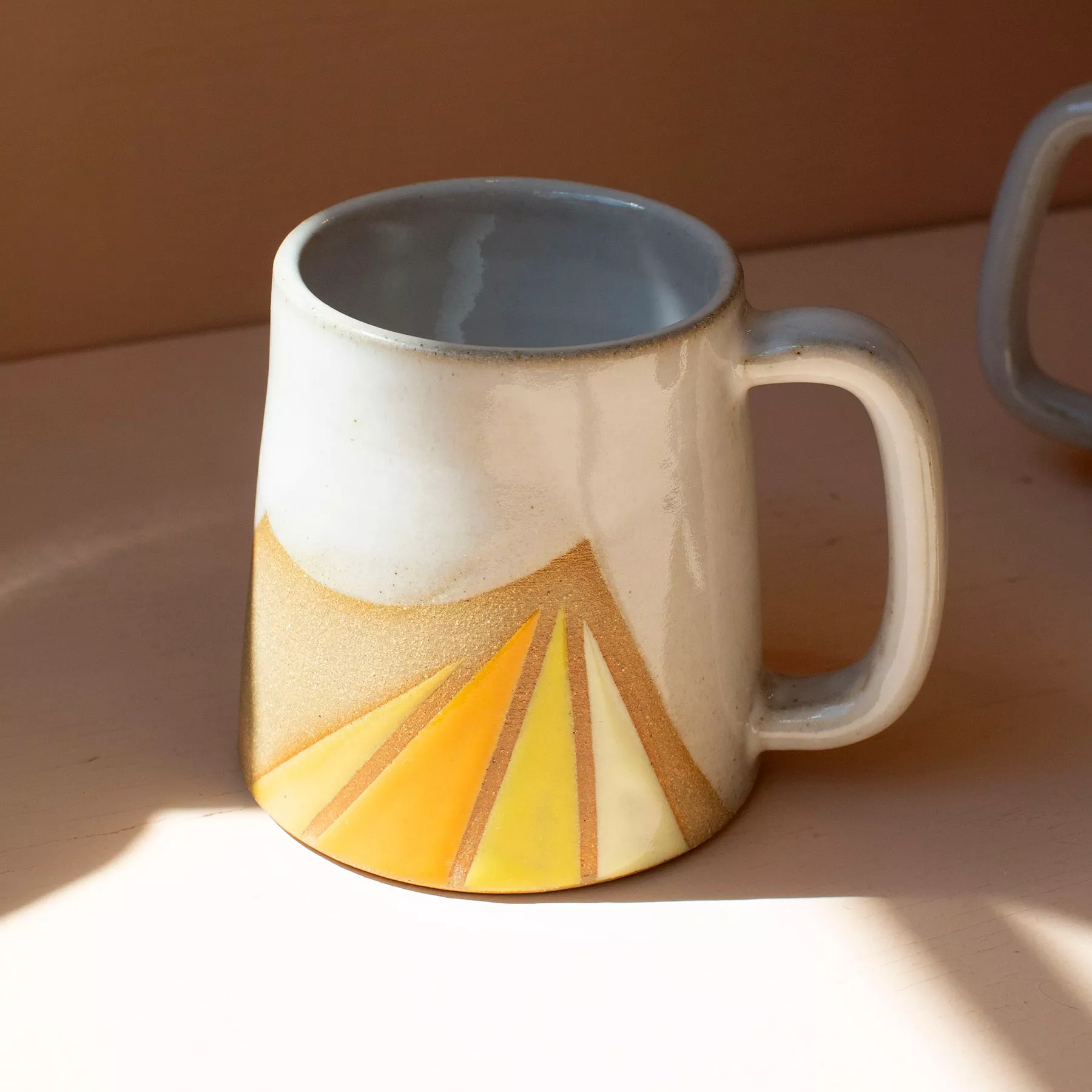 Triangles Geo Handmade Mug