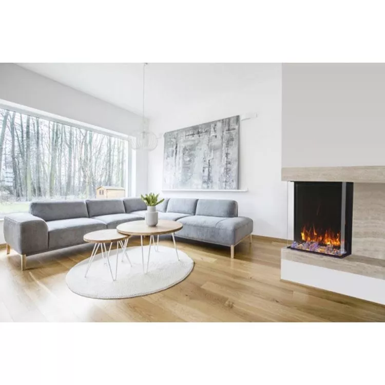 Tru-View Cube 25 Three-Sided Glass Fireplace