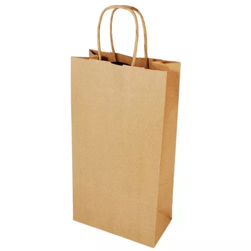 Two Bottle Wine Bag (w/ Handles)