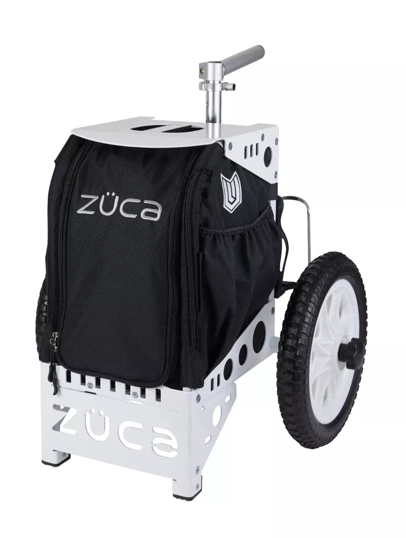 Uli Compact Disc Golf Cart|White