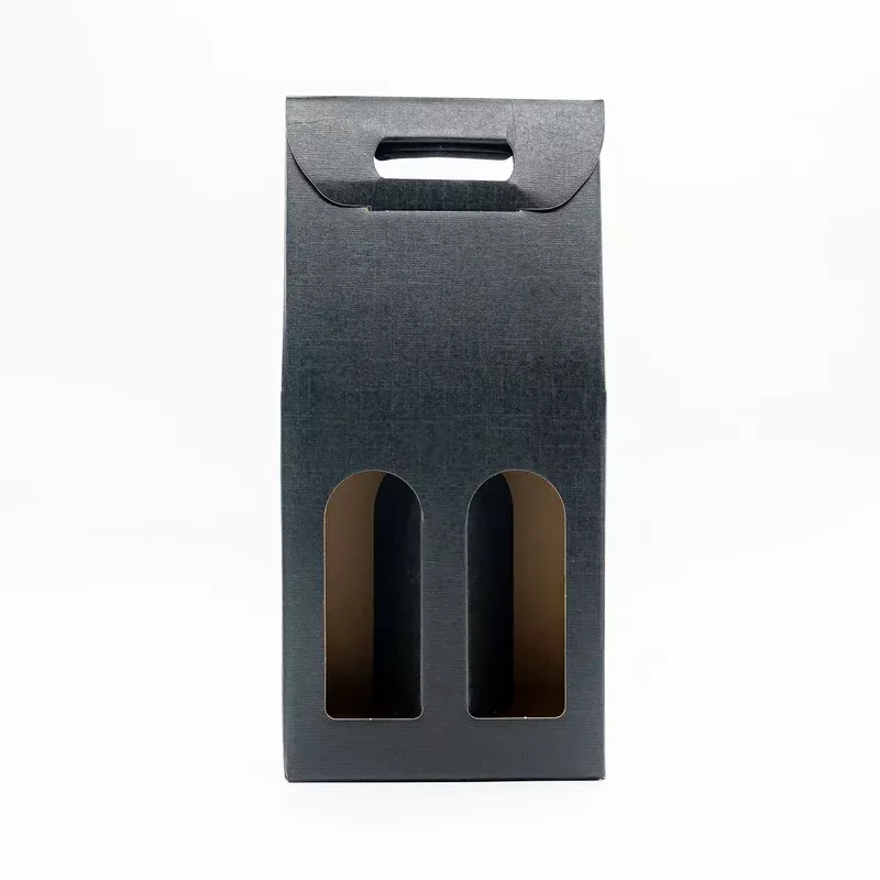 Uline 2 Bottle Wine Boxes
