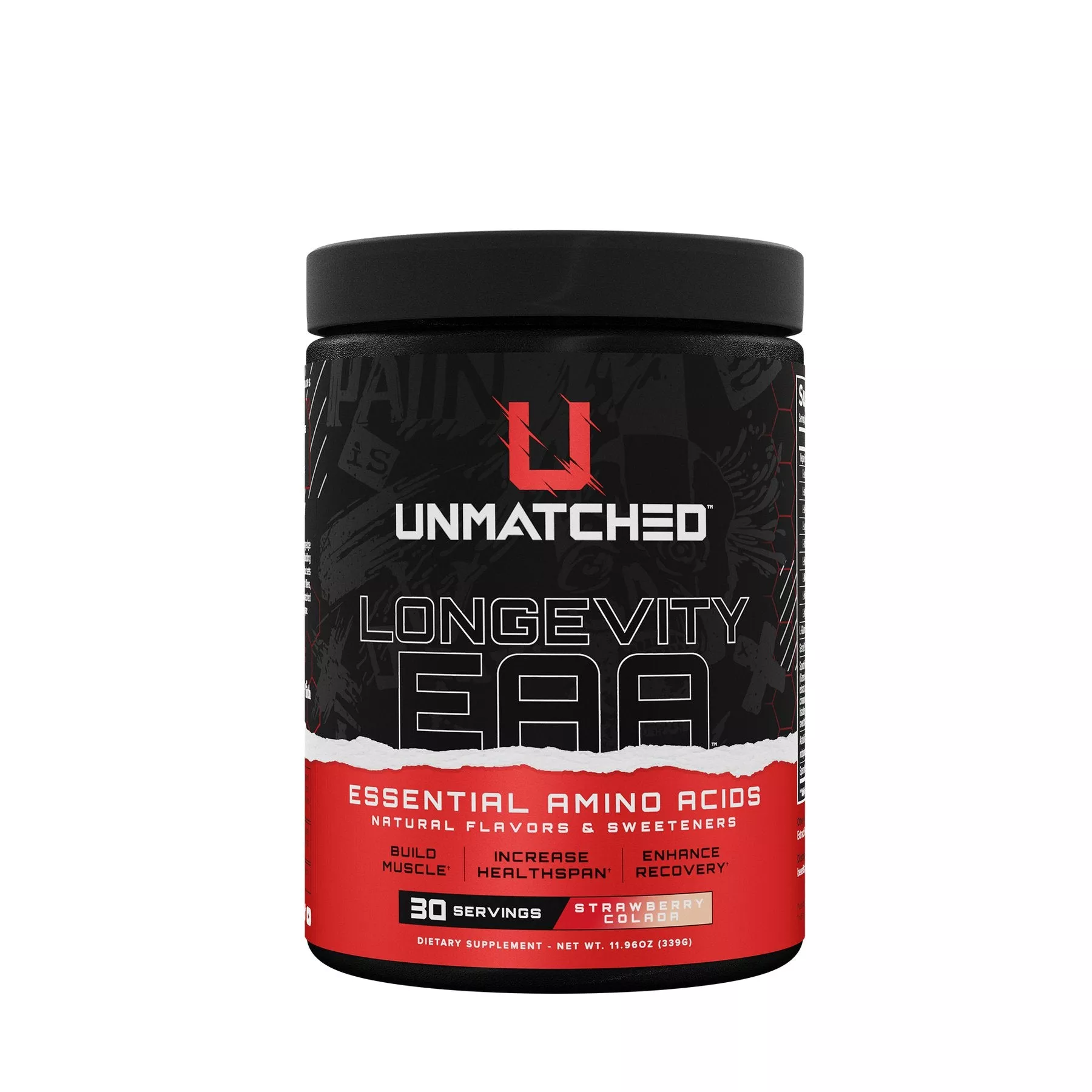 Unmatched Nutrition LONGEVITY EAA Strawberry Colada