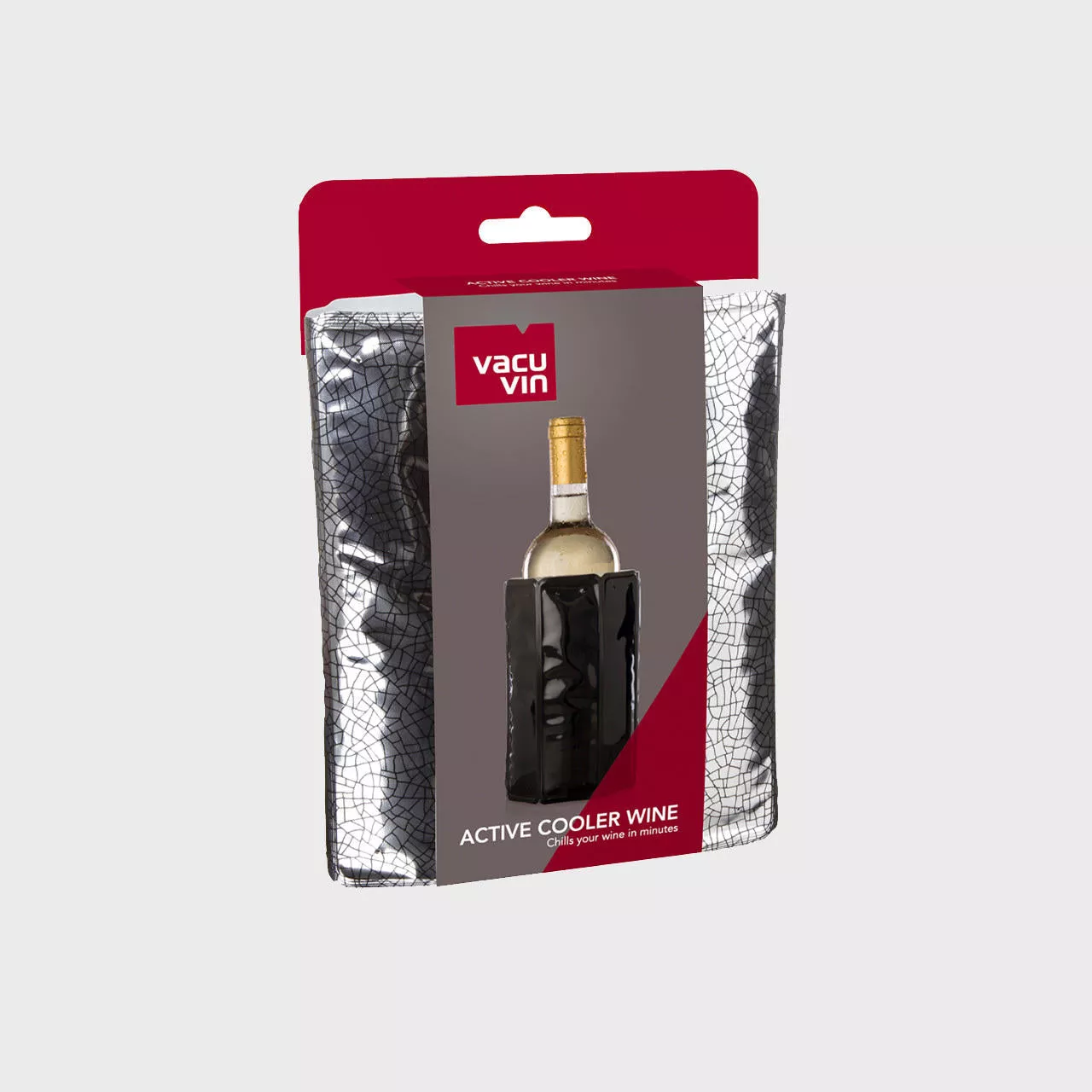 Vacu vin silver active wine cooler