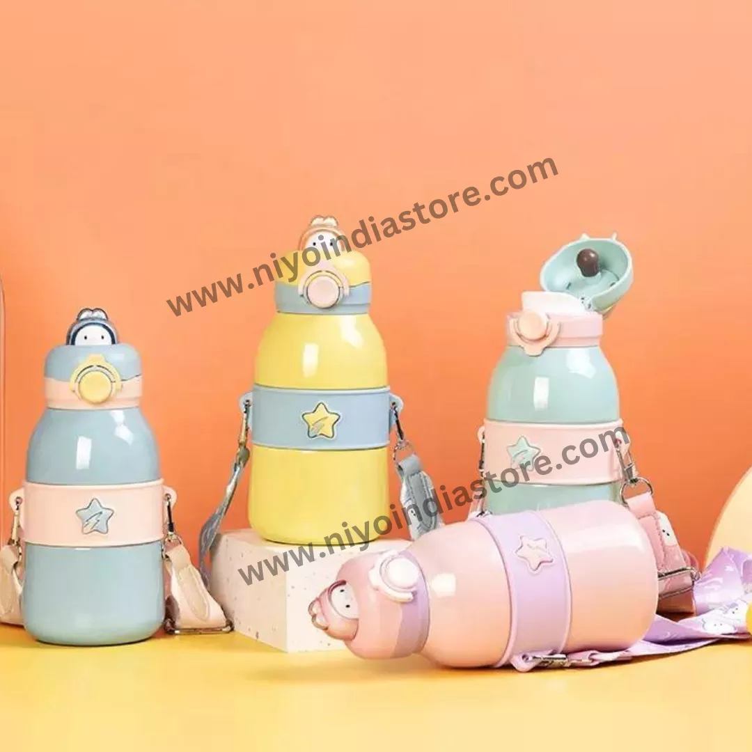 Vacuum Insulated Bottle for Children - Fun Design