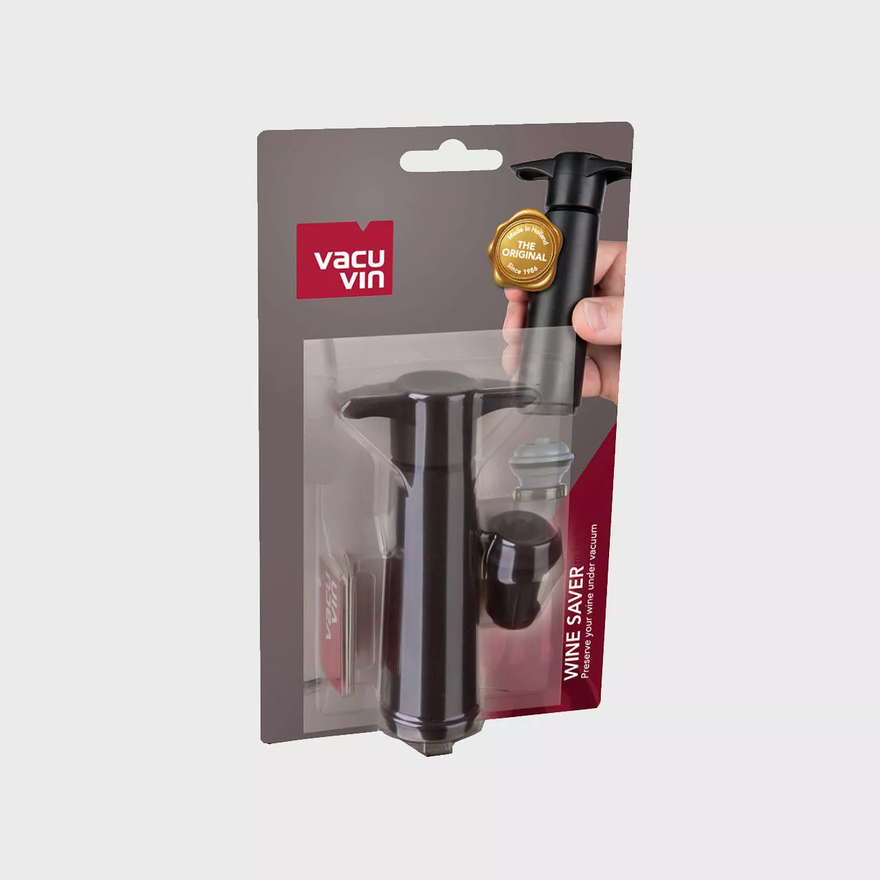 Vacuvin black blister wine saver