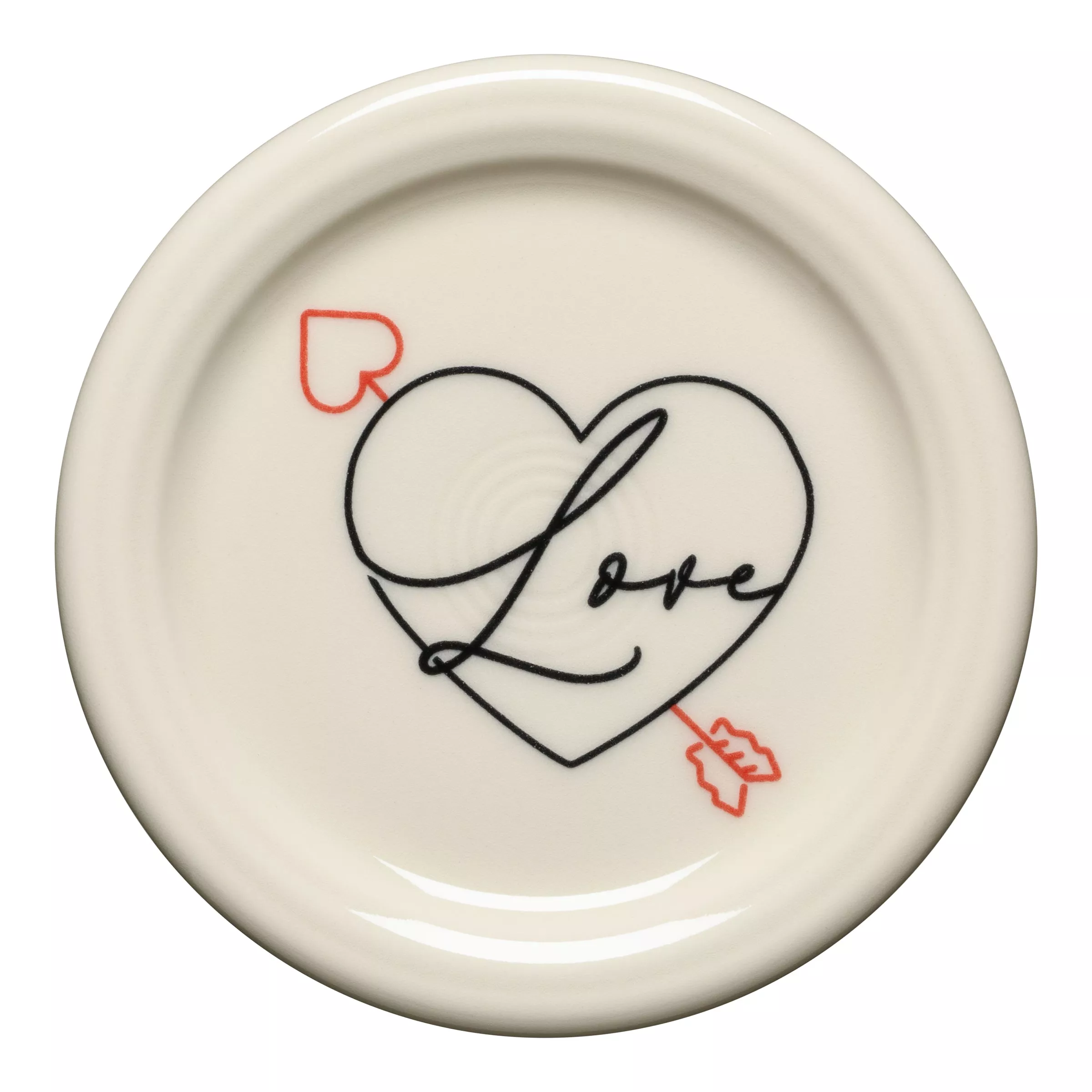 Valentine 4 3/8 Inch Coaster and Mug Cover