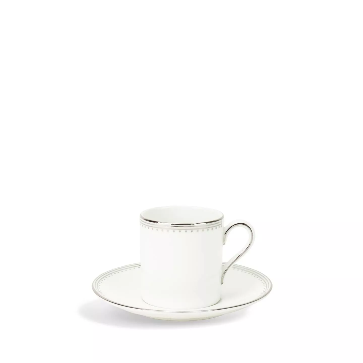 Vera Wang Grosgrain Coffee Cup & Saucer