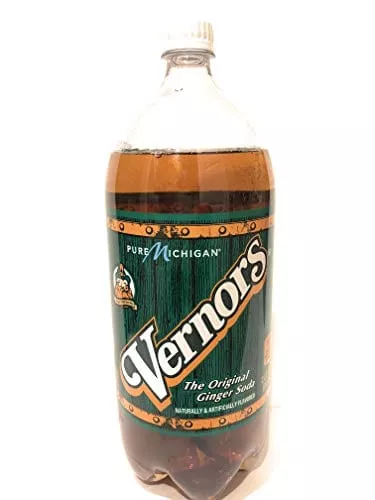 Vernor's Ginger Ale 2-Liter Bottle One bottle