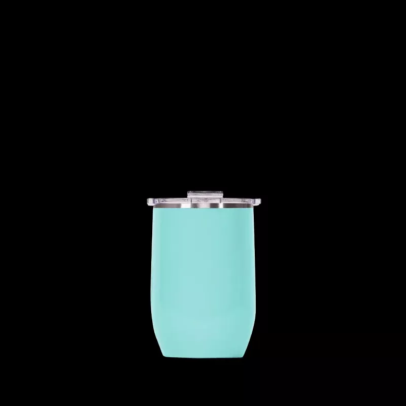 Vino | 12 oz Wine Tumbler|Gloss Sage&Gloss Seafoam