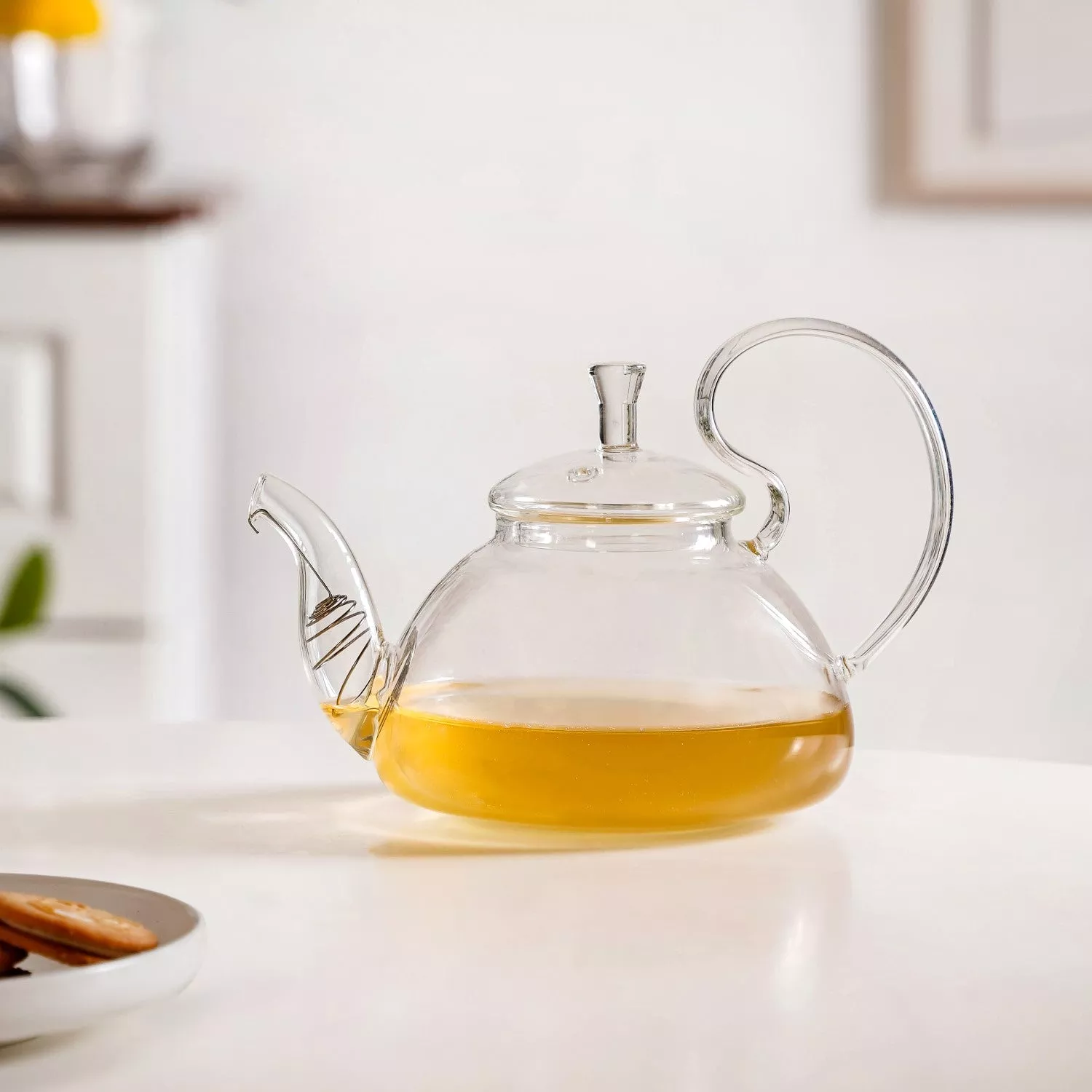 Vintage Glass Tea Pot 800ml