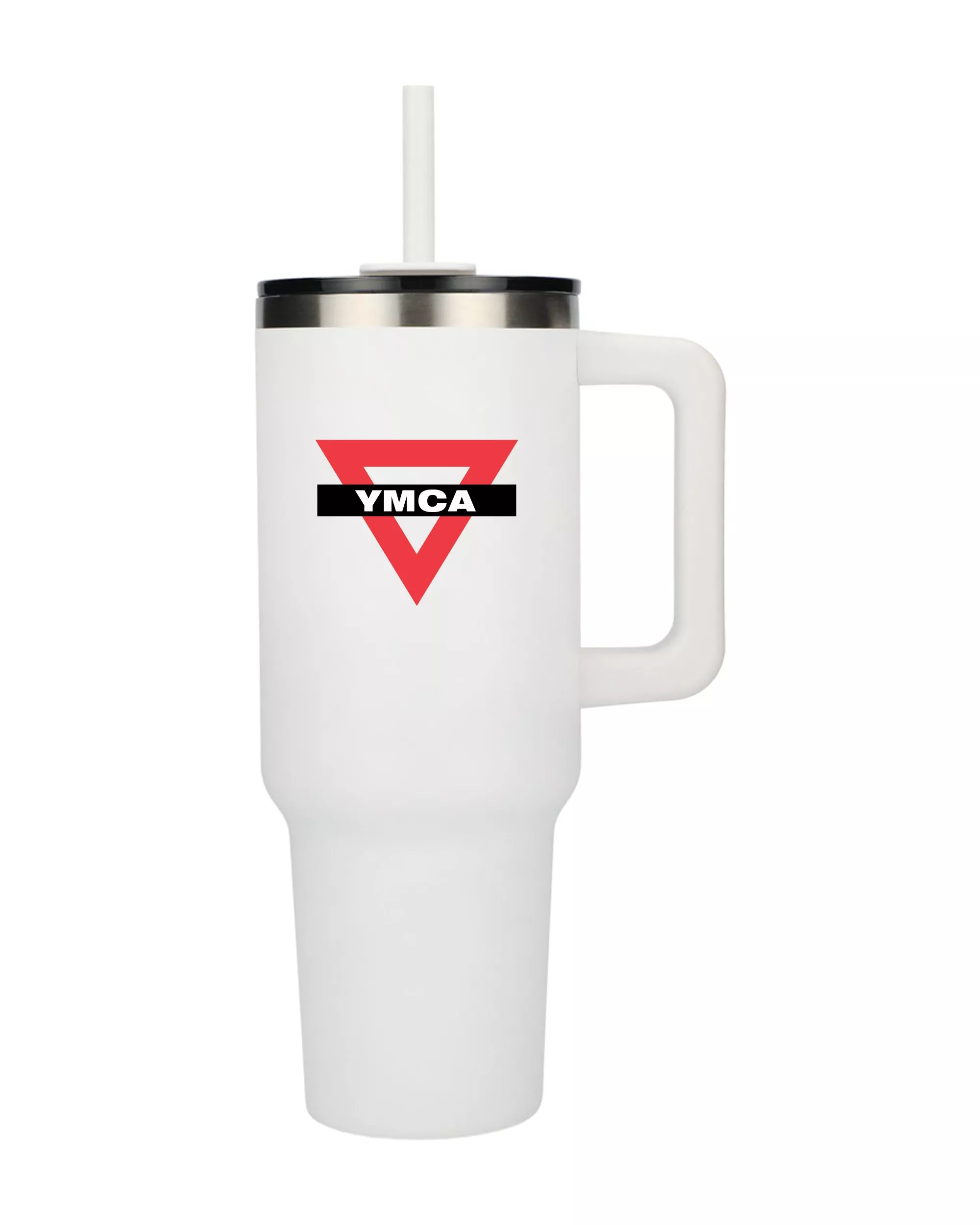 Vintage YMCA Tumbler|White|40 oz