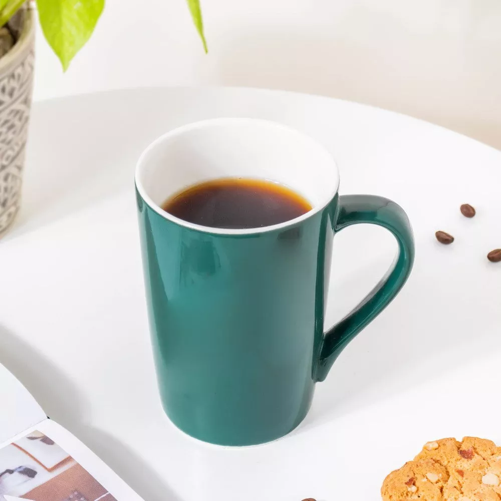 Viridian Green Ceramic Mug 350 ml