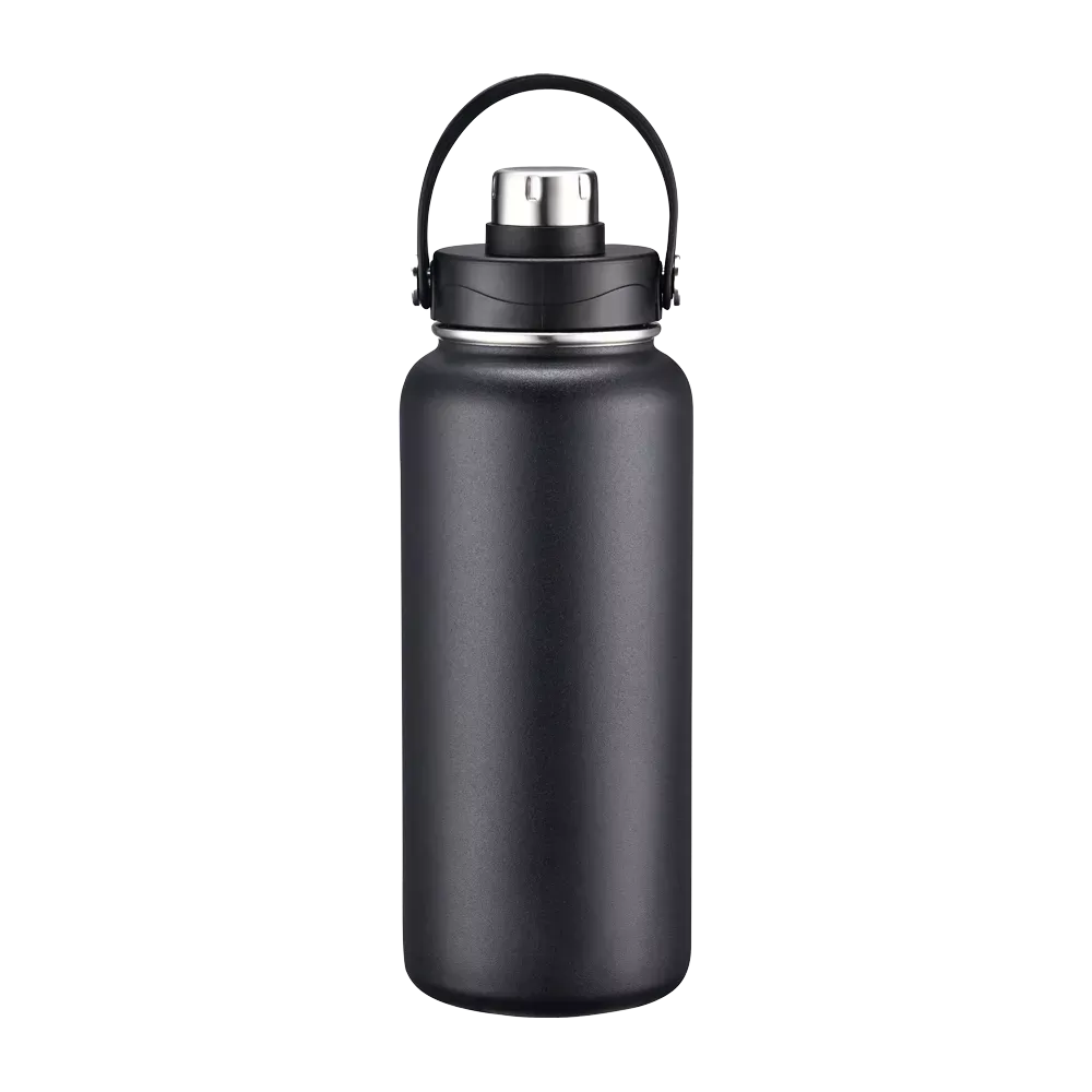 Water Bottle | 34 oz|Black&White