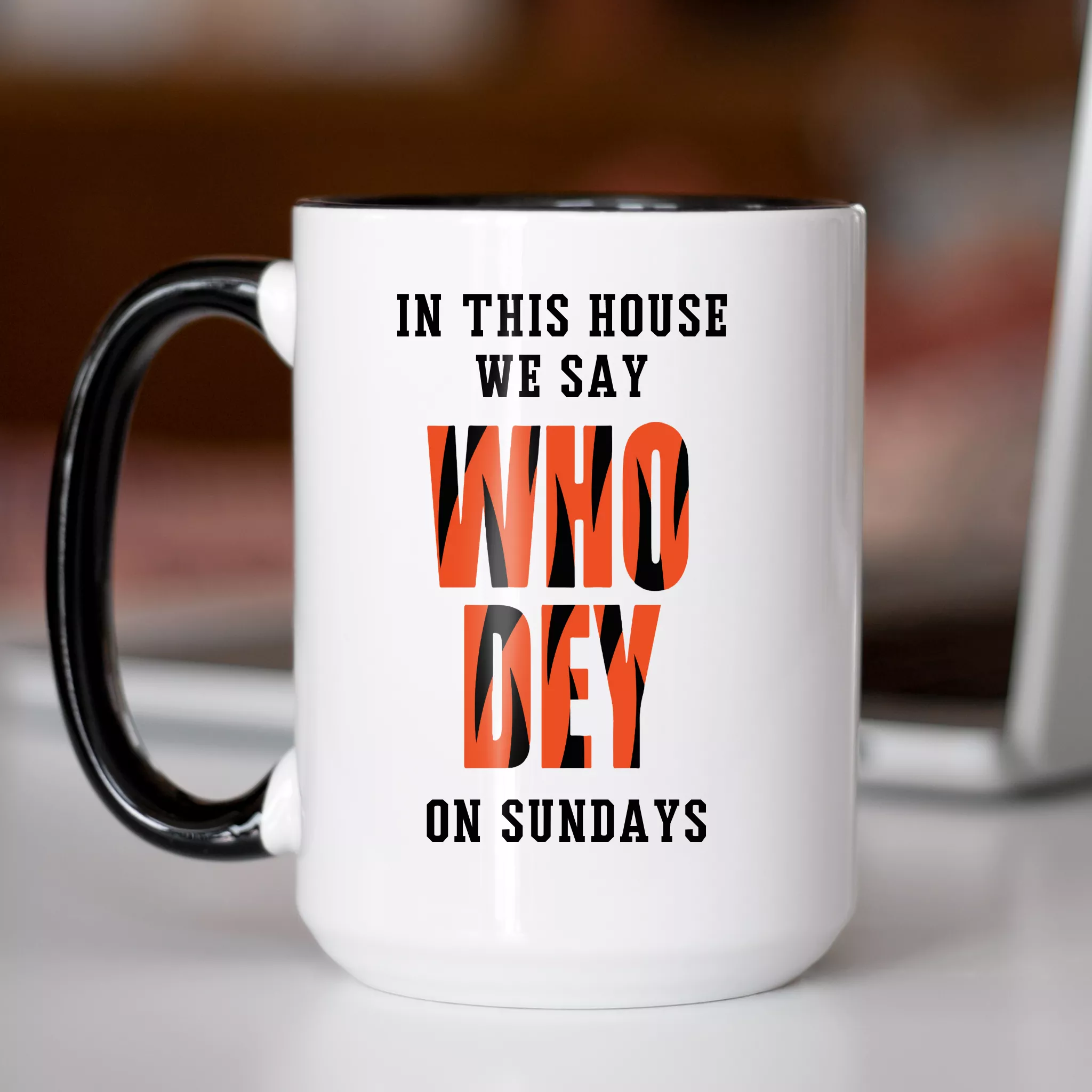 We say WHO DEY on Sundays