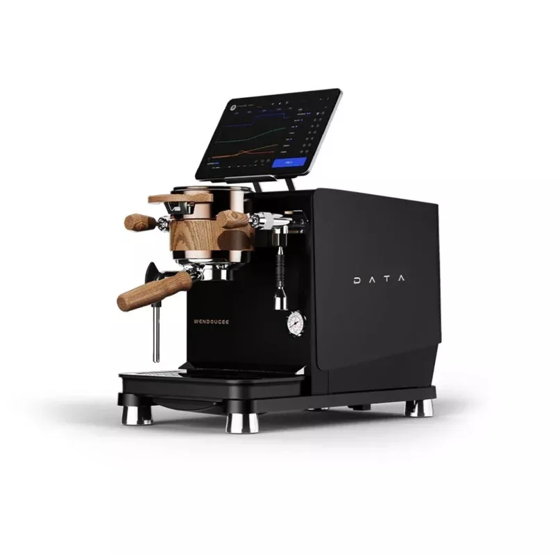Wendougee Data S Espresso Machine – Black / Gold