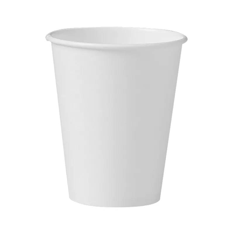 White 4 oz Paper Hot Cups|Pack of 50&Case of 1000
