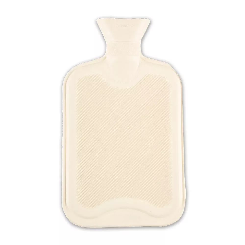 White Hot Water Bottle 2 Litre
