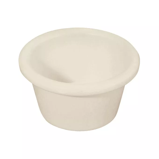Winco RP-3B 3 Oz Smooth Side Bone Ramekin