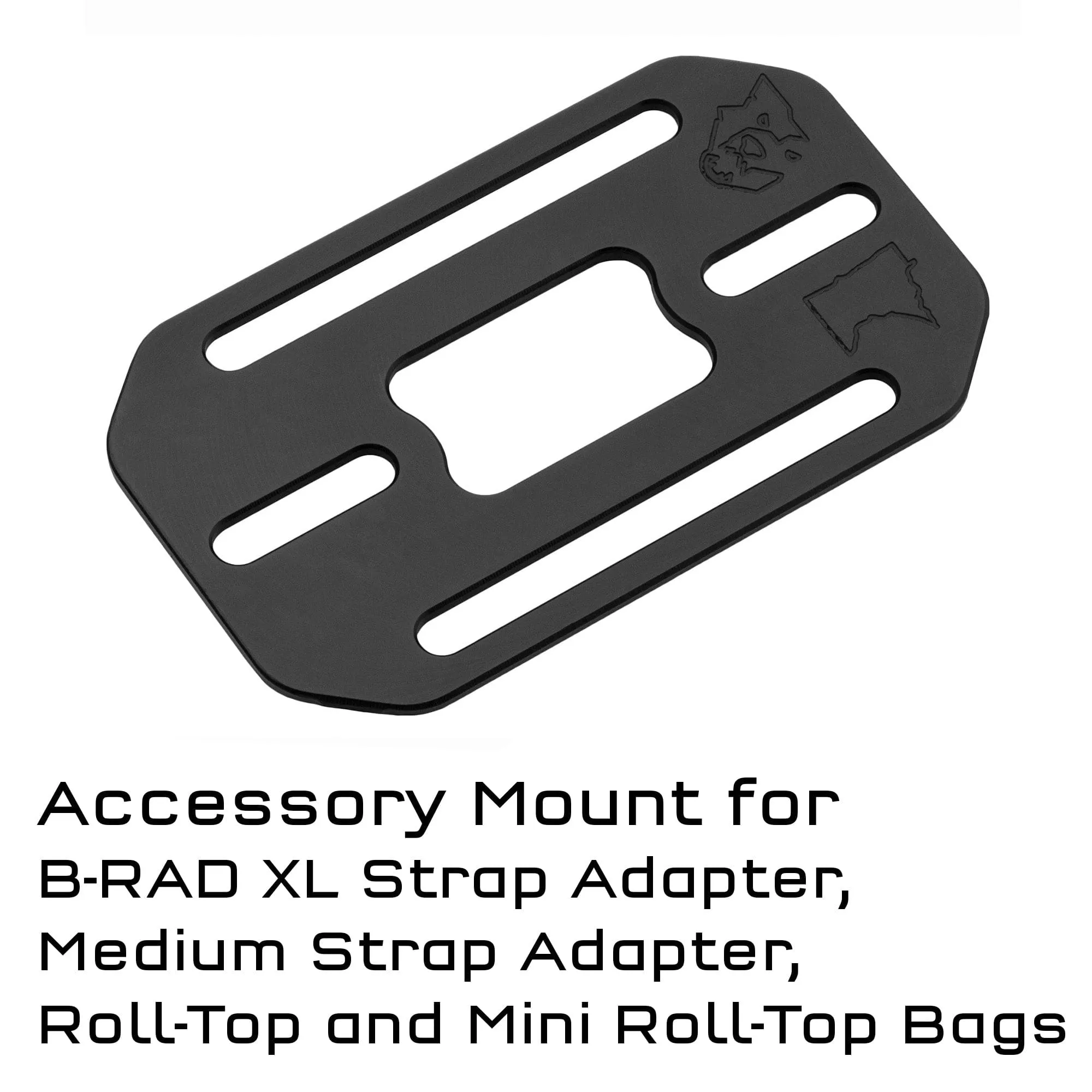 Wolf Tooth B-RAD Medium Accessory Mount | Durable Aluminum, Versatile Bike Storage