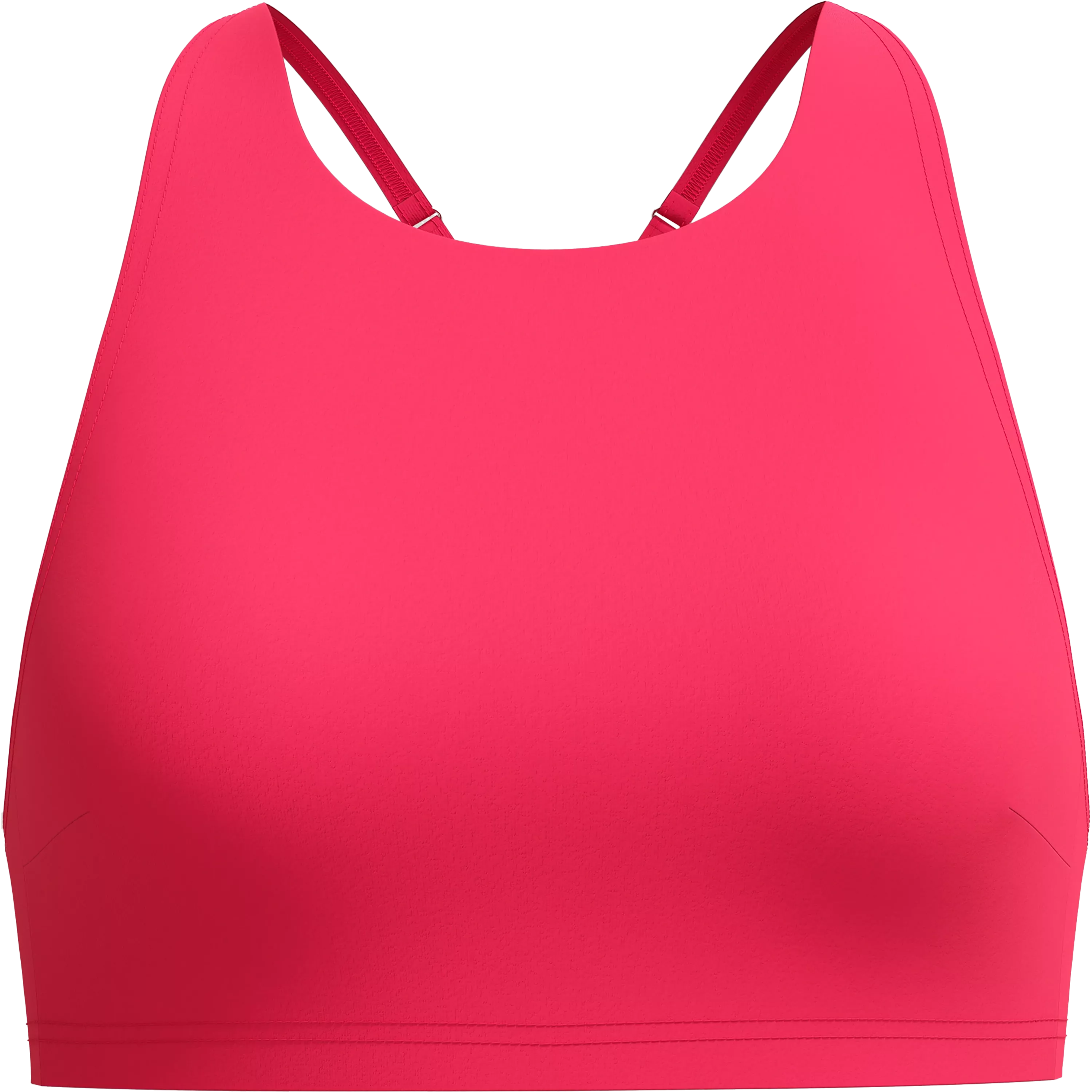 Women's Solid High Neck Bikini Top