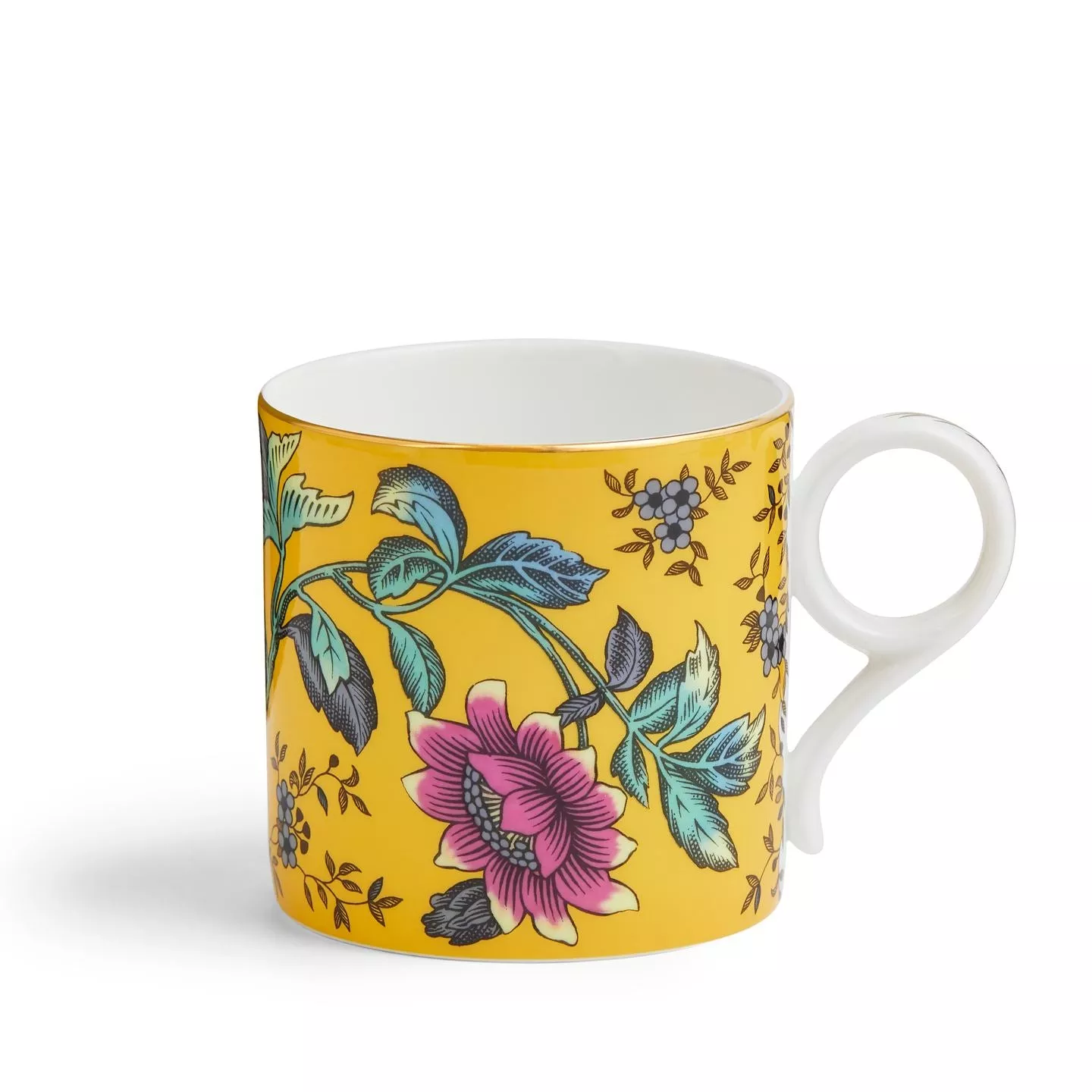 Wonderlust Large Yellow Tonquin Mug