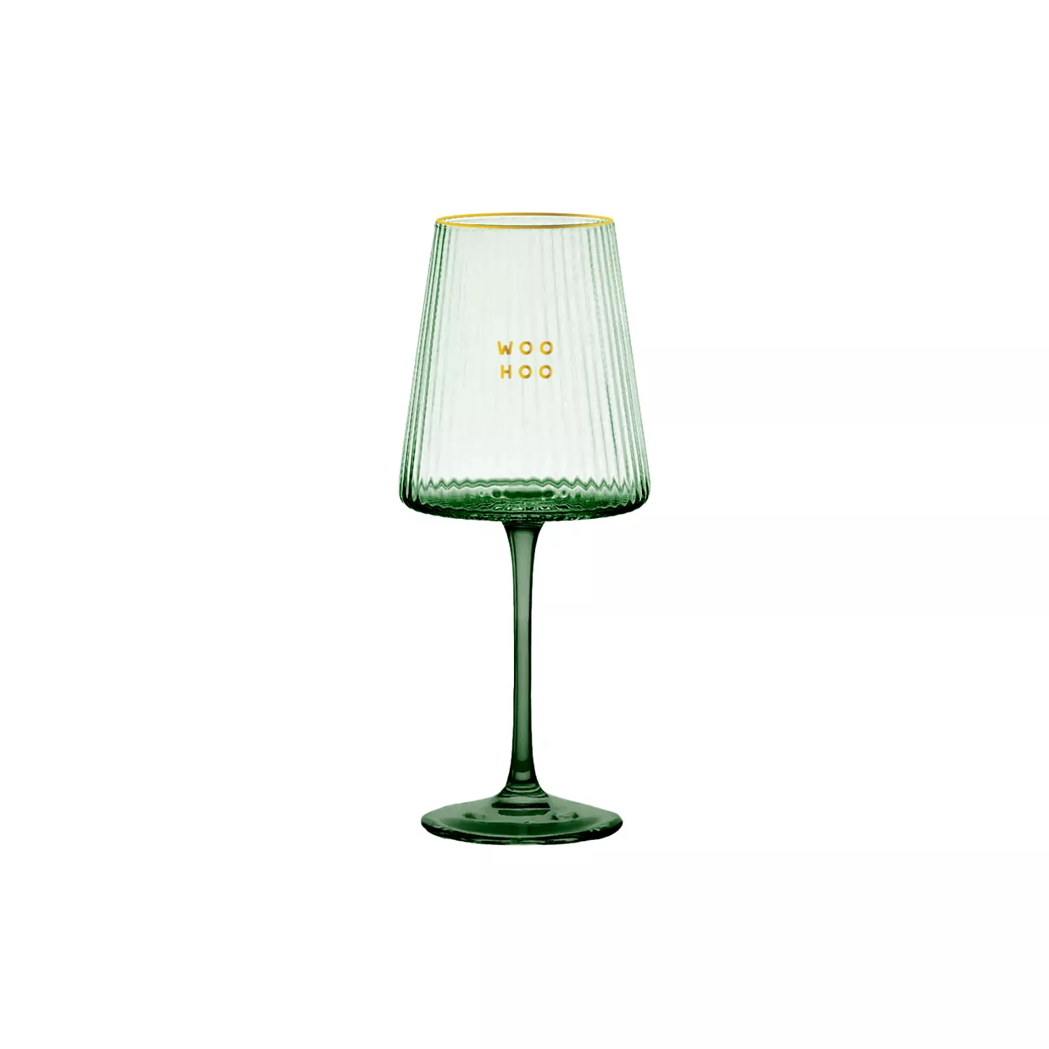 Woo Hoo Wine Glass
