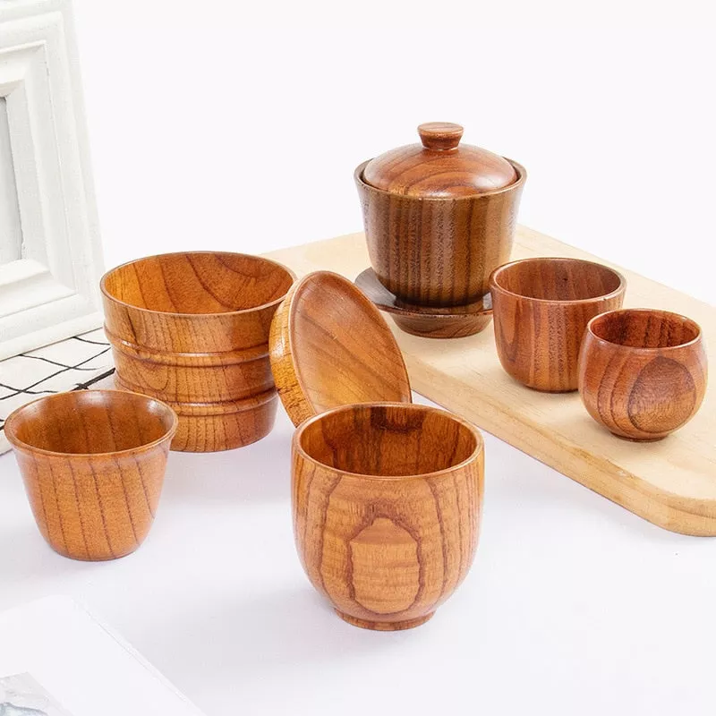 Wooden Coffee Mug