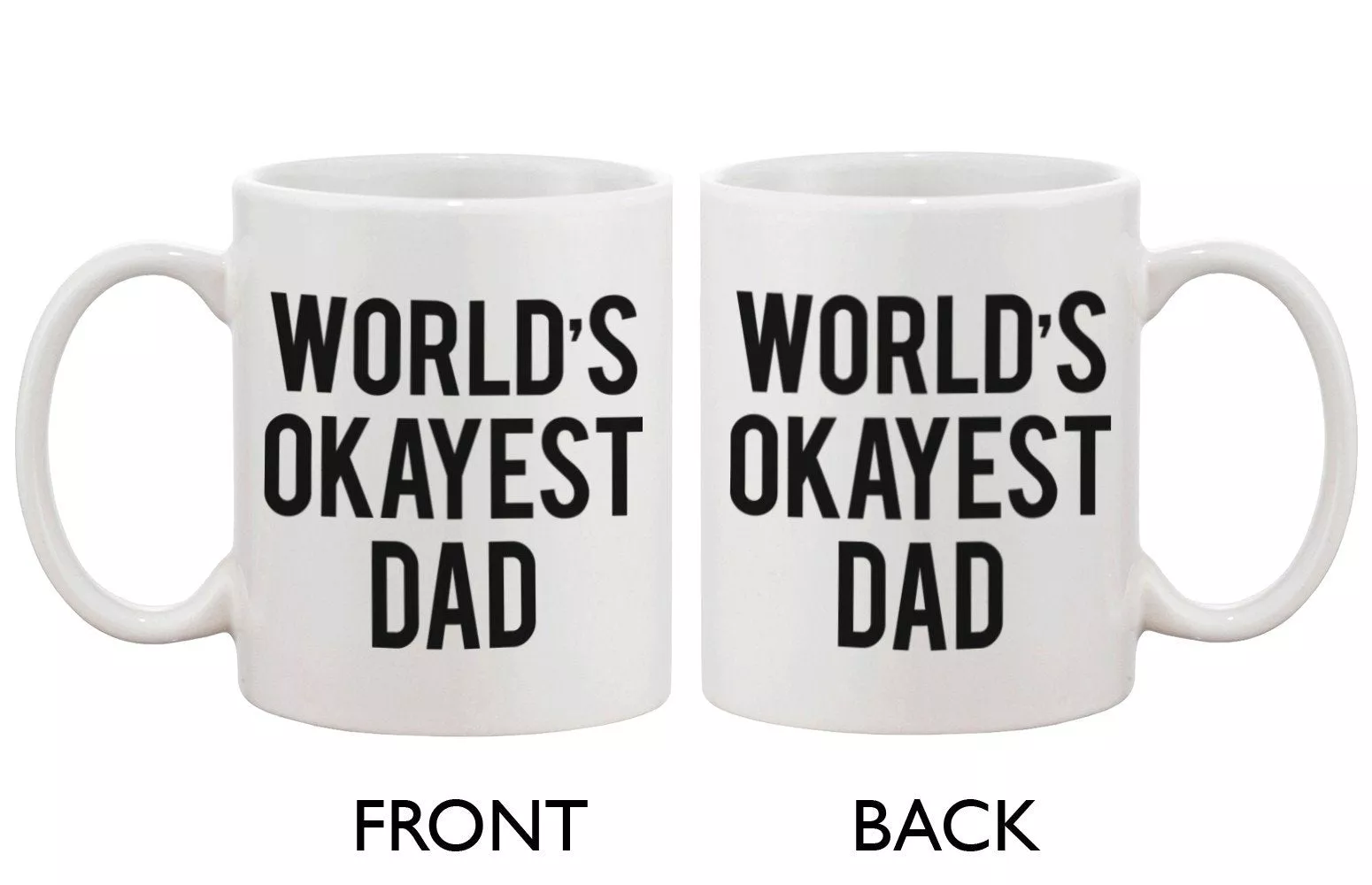 World's Okayest Dad Mug