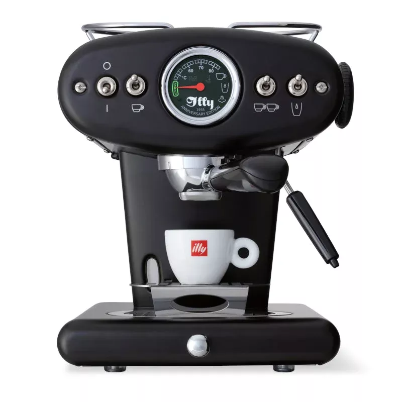 X1 Anniversary E.S.E. Pod & Ground Coffee Machine – Black