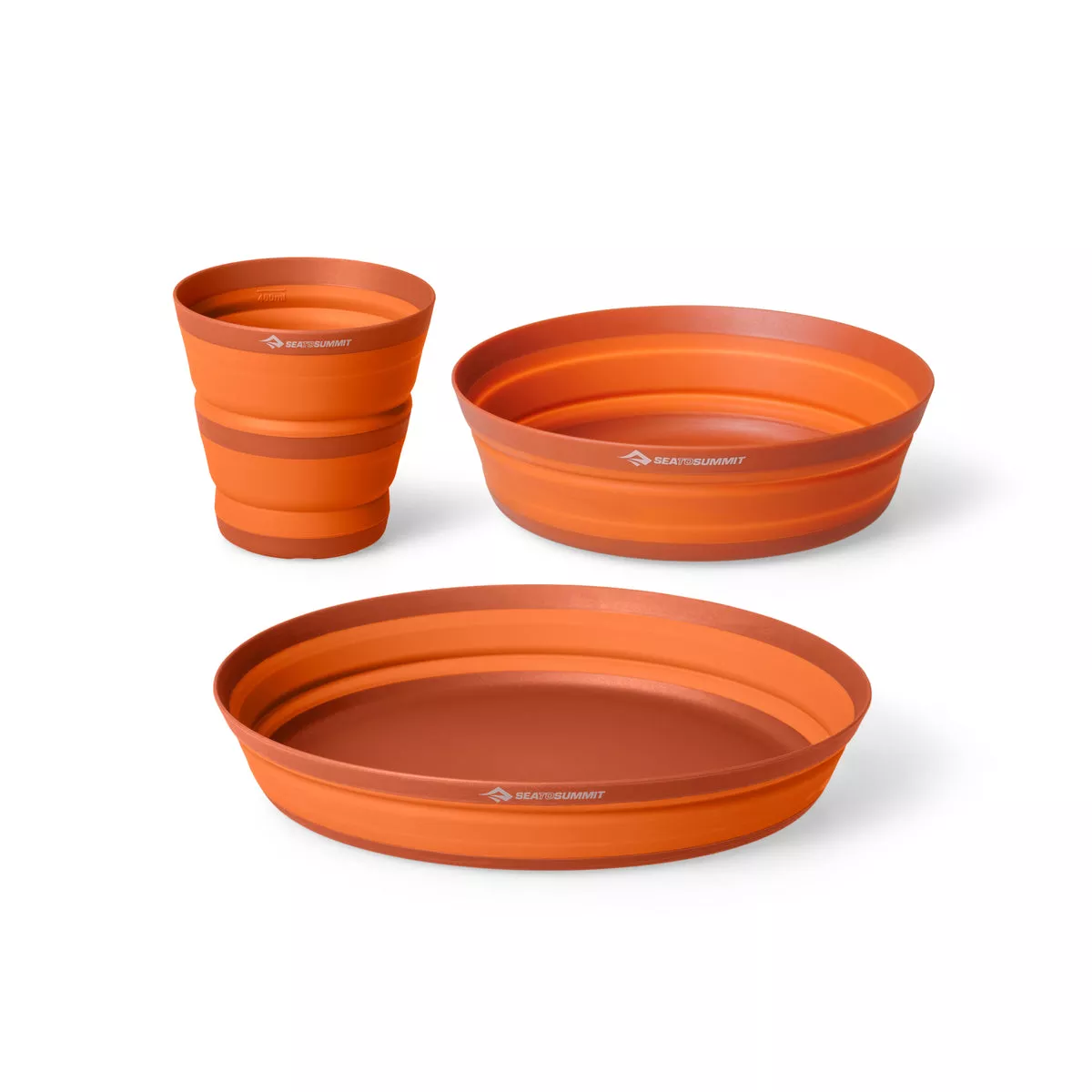 XLite Collapsible Plate, Bowl & Mug Set