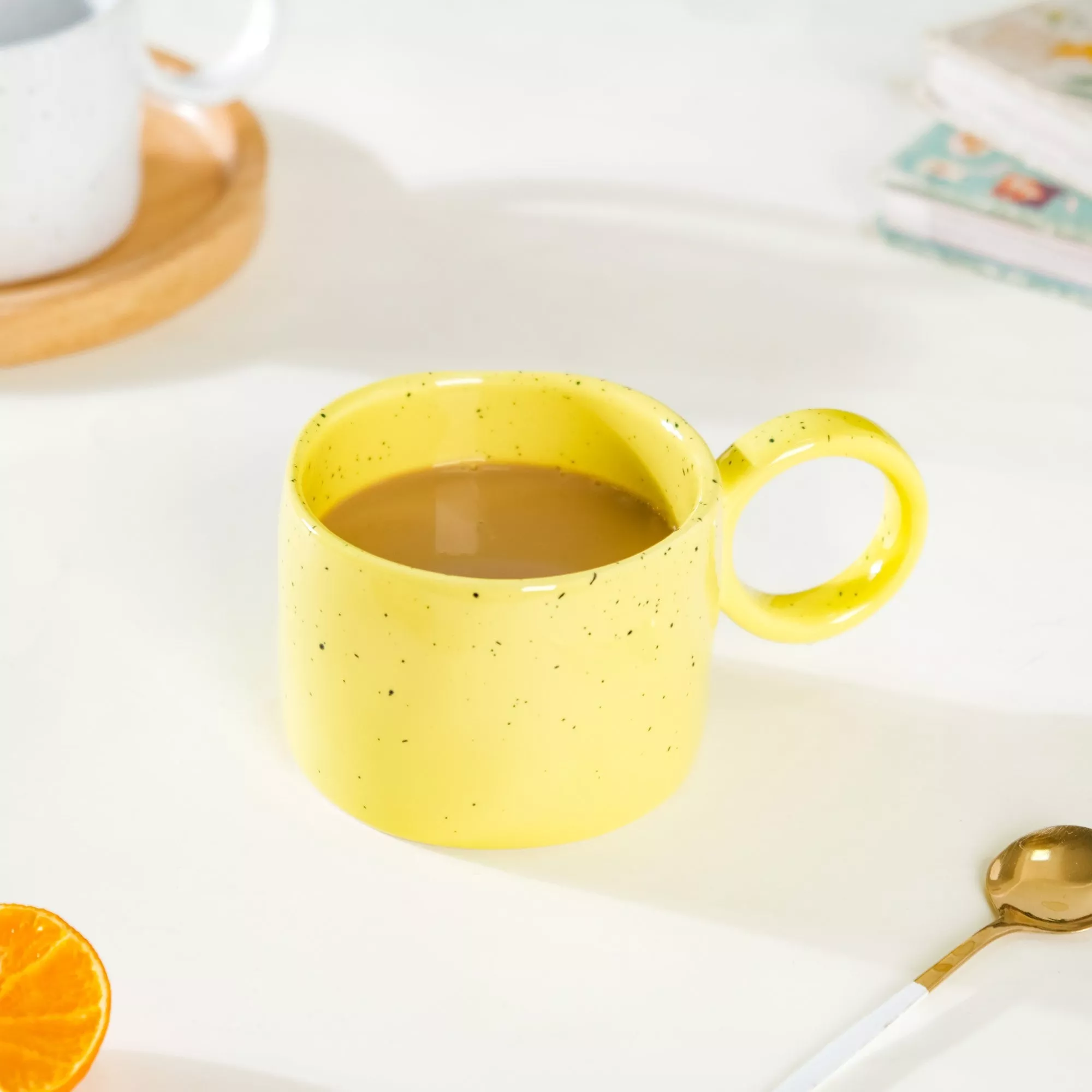 Yellow Speckled Cup