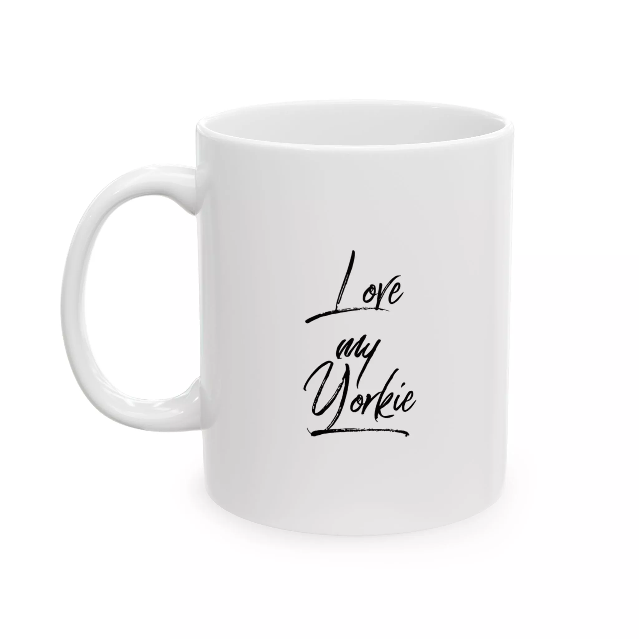 Yorkie Love Ceramic Mug (11oz, 15oz)