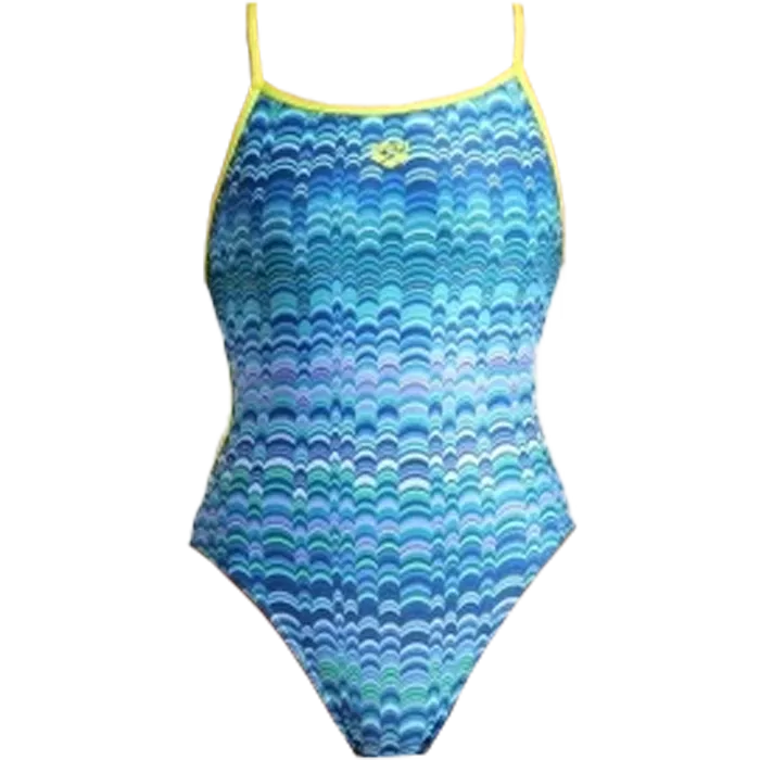 Youth Ondulation Lace Back One Piece