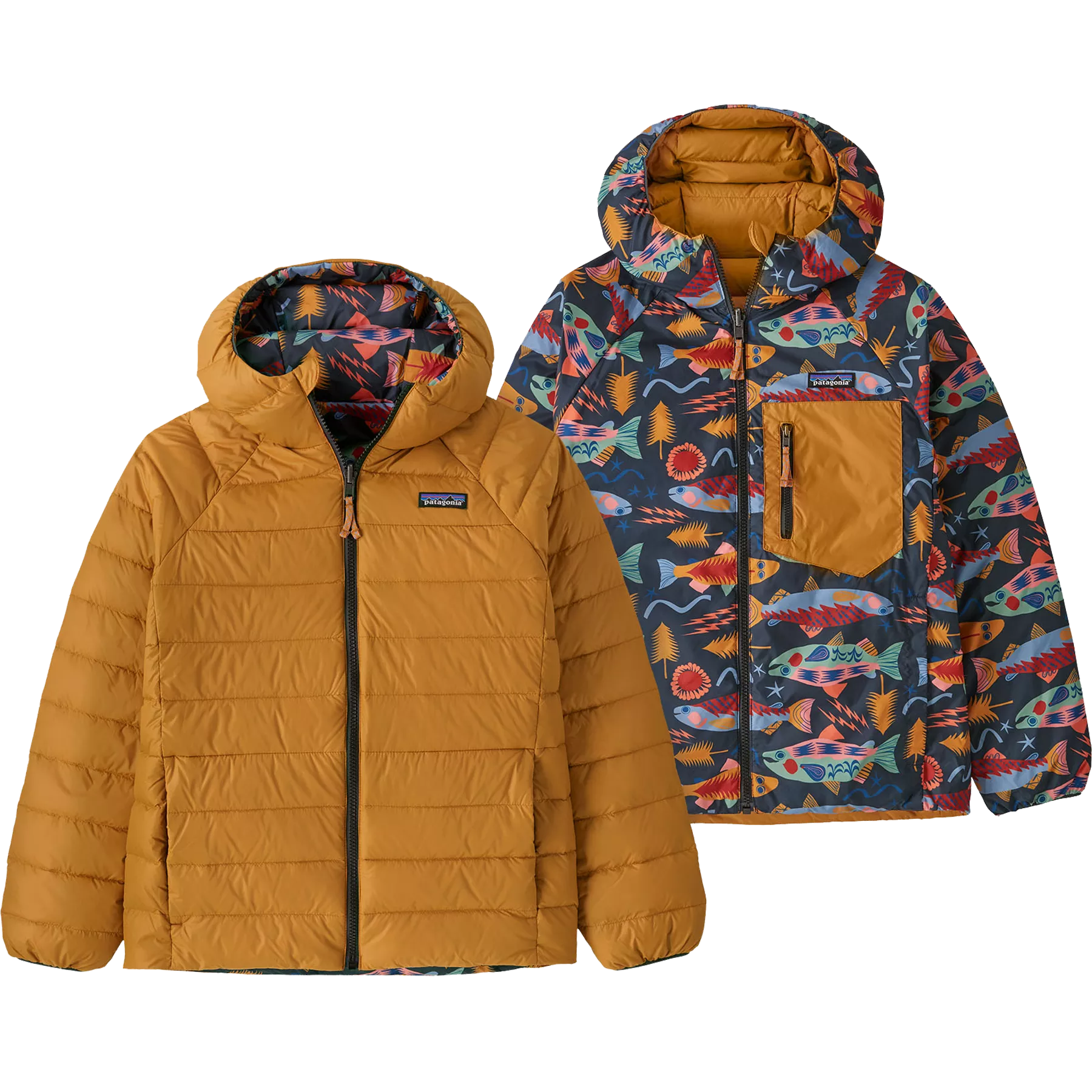 Youth Reversible Down Sweater Hoody